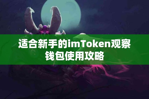 适合新手的imToken观察钱包使用攻略